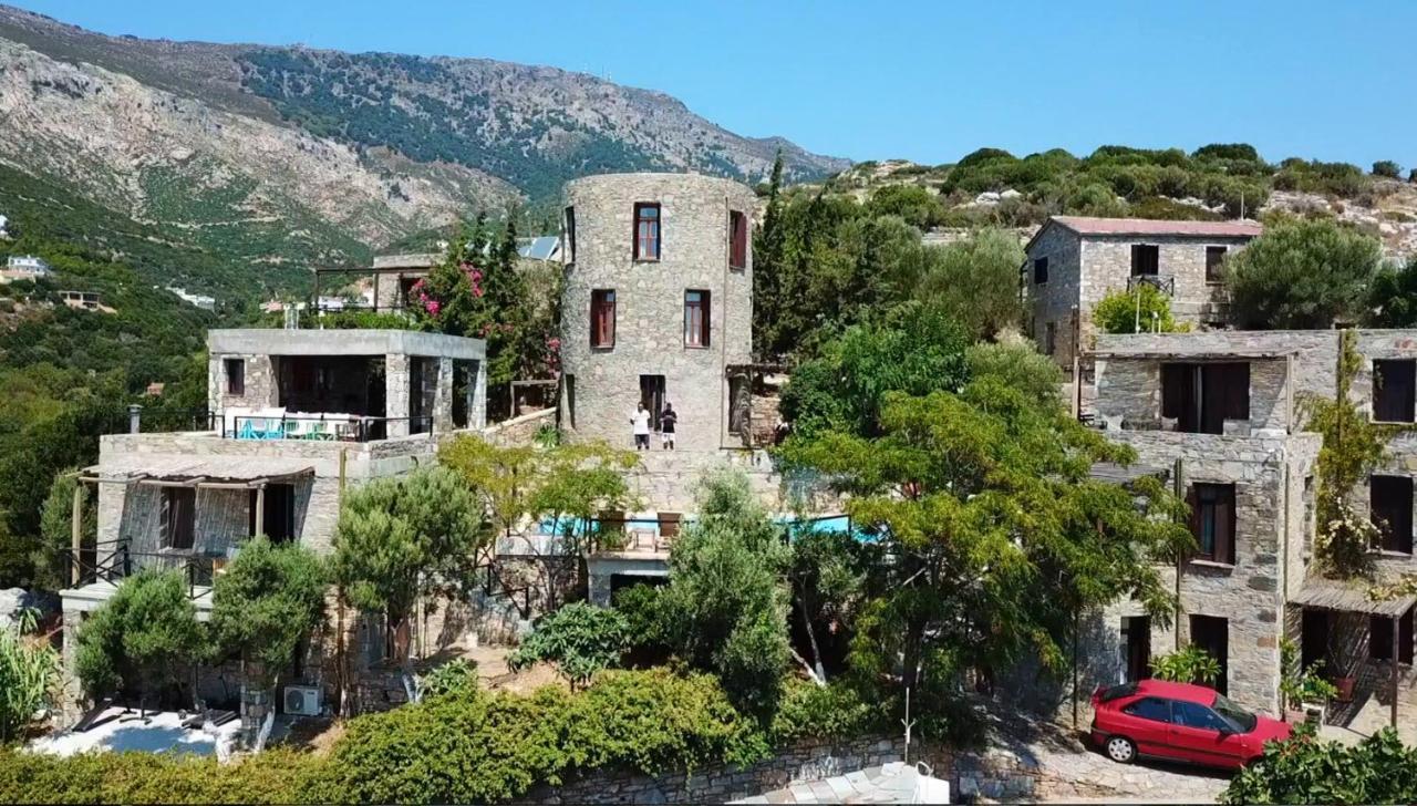 Pyrgos Traditional Village Agios Kirykos  ภายนอก รูปภาพ