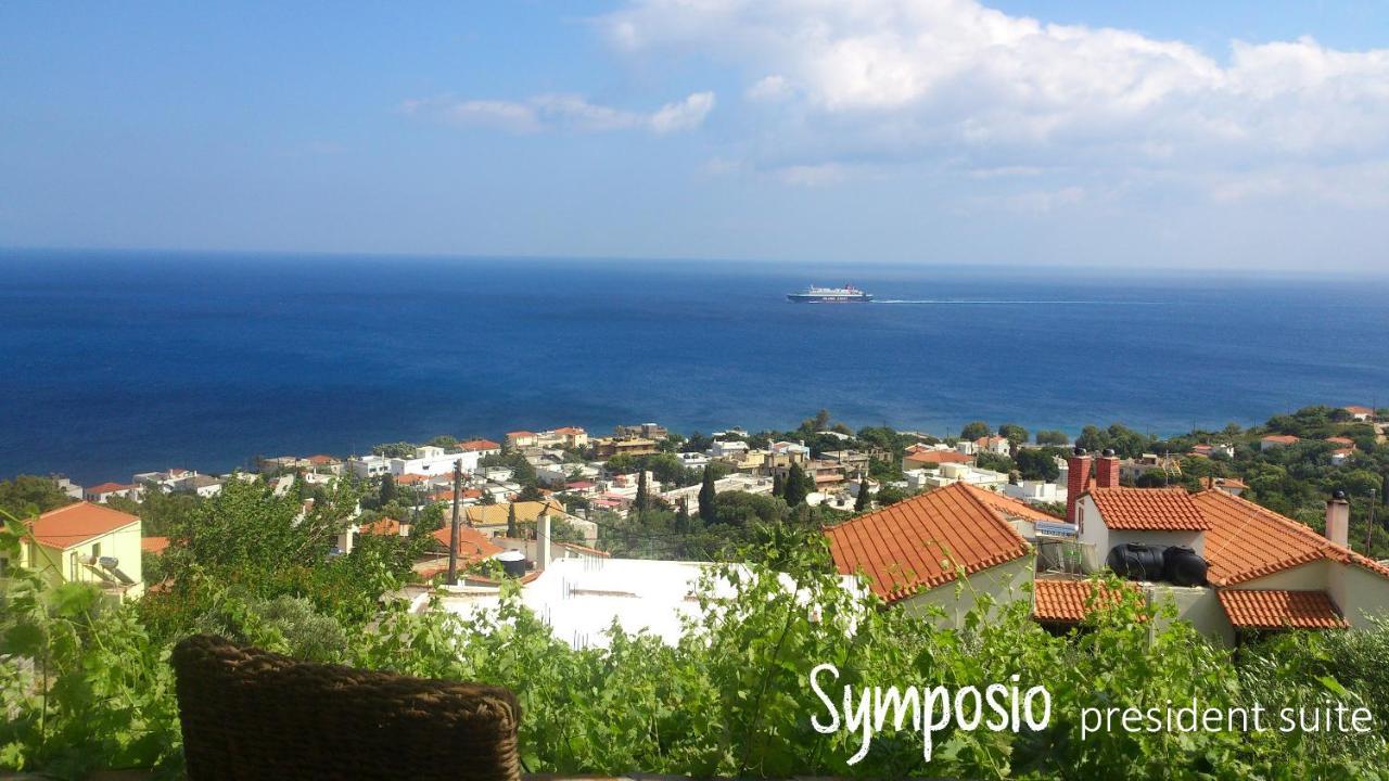 Pyrgos Traditional Village Agios Kirykos  ภายนอก รูปภาพ