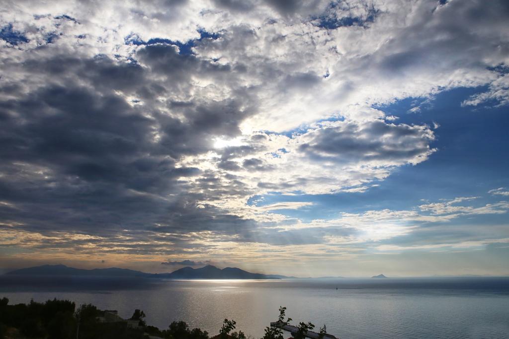 Pyrgos Traditional Village Agios Kirykos  ภายนอก รูปภาพ