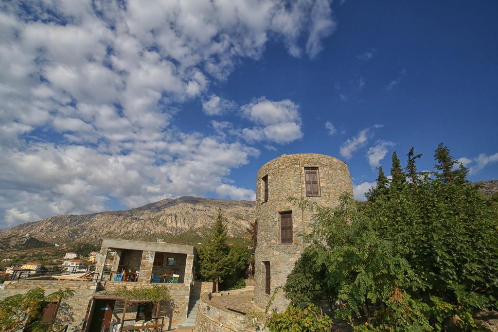 Pyrgos Traditional Village Agios Kirykos  ภายนอก รูปภาพ